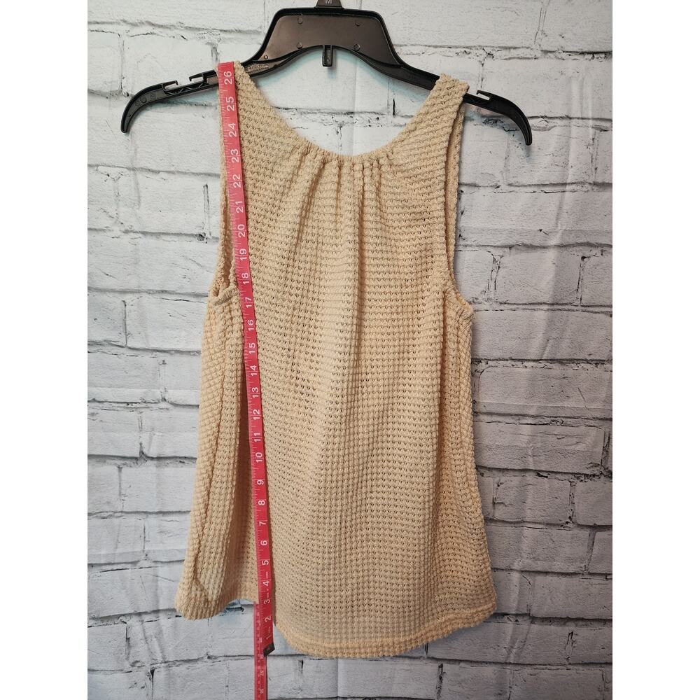 Shein Dressy Sleeveless Waffle Top